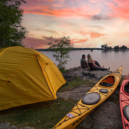 Camping in the 1000 Islands