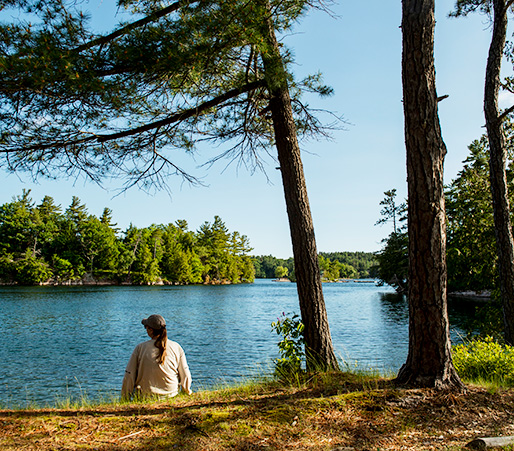 Hiking in the 1000 Islands