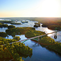 The St. Lawrence River