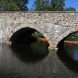 The Lyndhurst Bridge.