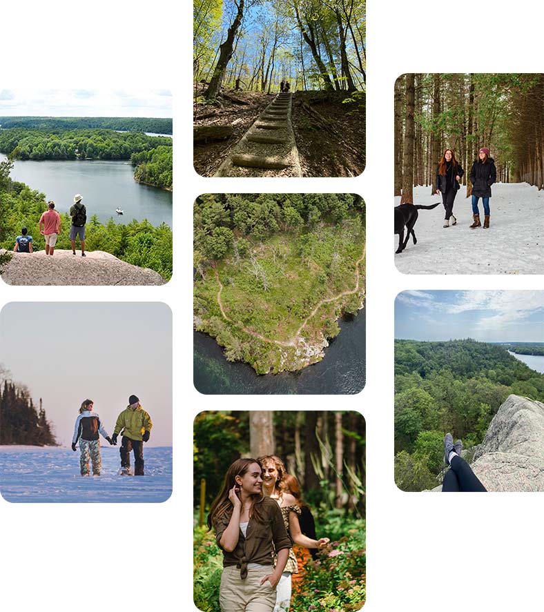 Trails of the 1000 Islands.